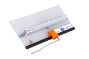 Plexiglas mit LED-Lampe für Nuding Akku Ausbeullampe - Warmton