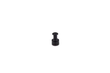 Klebeadapter - Klebepad - ∅ 10 mm - schwarz - spiralförmige Struktur
