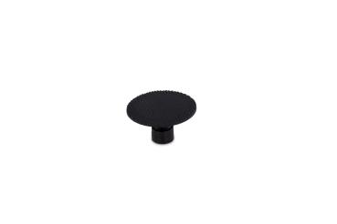 Klebeadapter - Klebepad - 32 mm - schwarz - gerillte Struktur