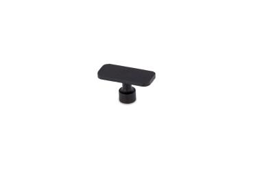 Klebeadapter - Klebepad - 19 x 40 mm - rechteckig - schwarz