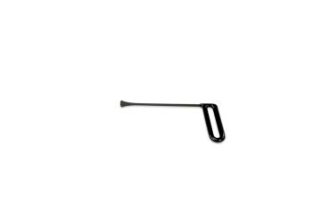 Whale tail lever - side panel hook - 254 mm length - high-strenth steel