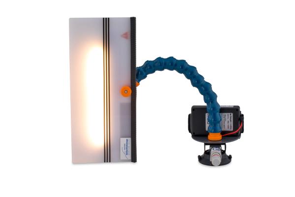 Nuding Akku Ausbeullampe - Warmton (3000K) - 12V - verstellbar