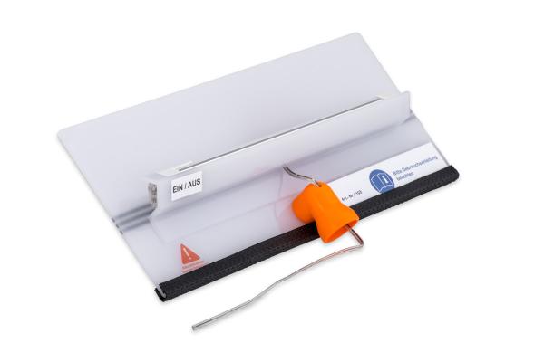 Plexiglas mit LED-Lampe für Nuding Akku Ausbeullampe - Warmton
