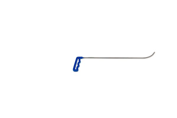 Side panel hook R - Ø 5 mm - 440 mm - blue rubberized